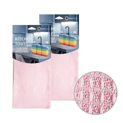 Mikrofiber vafle tkanja kuhinjskim ručnicima